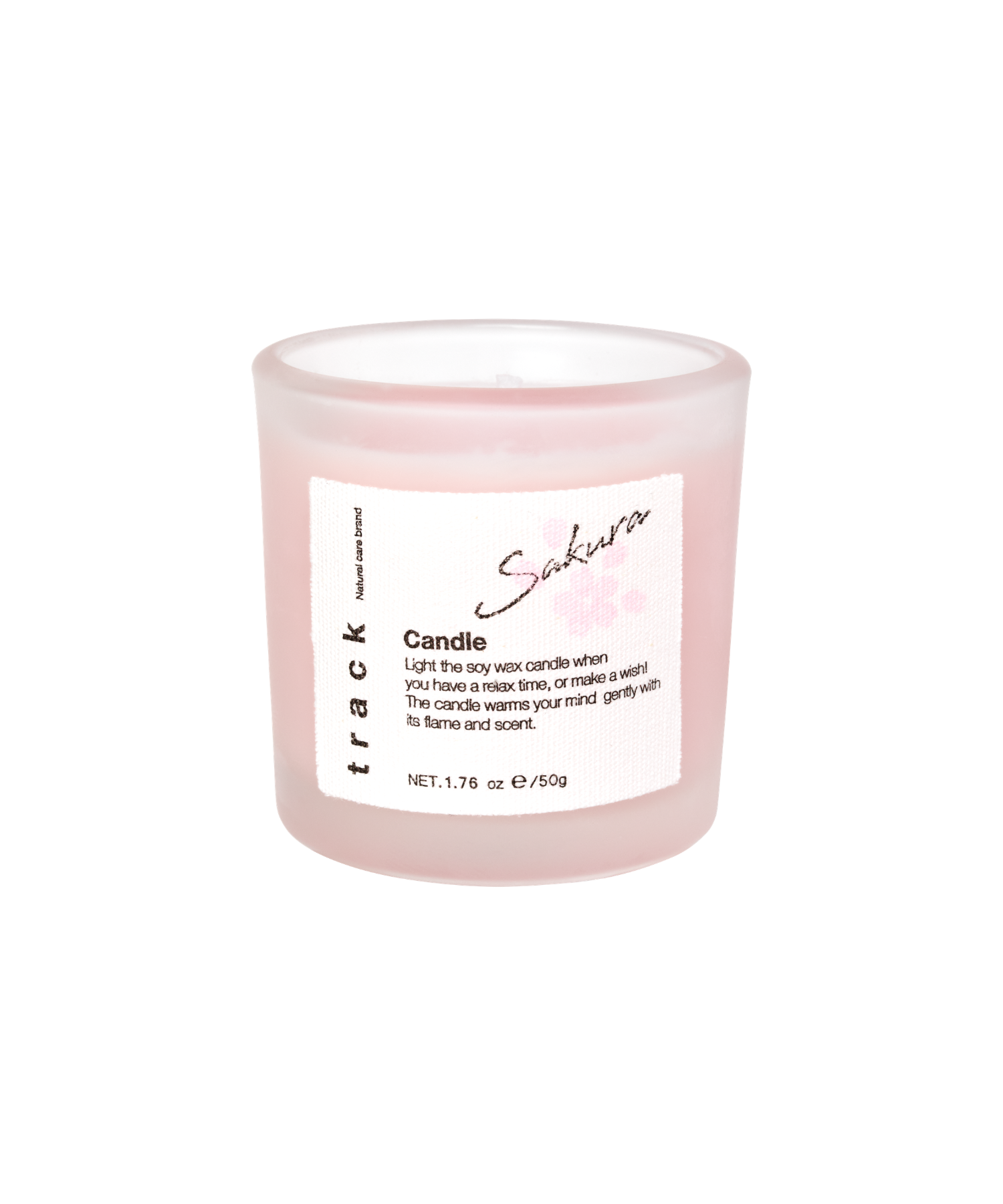 track Mini candle Sakura set