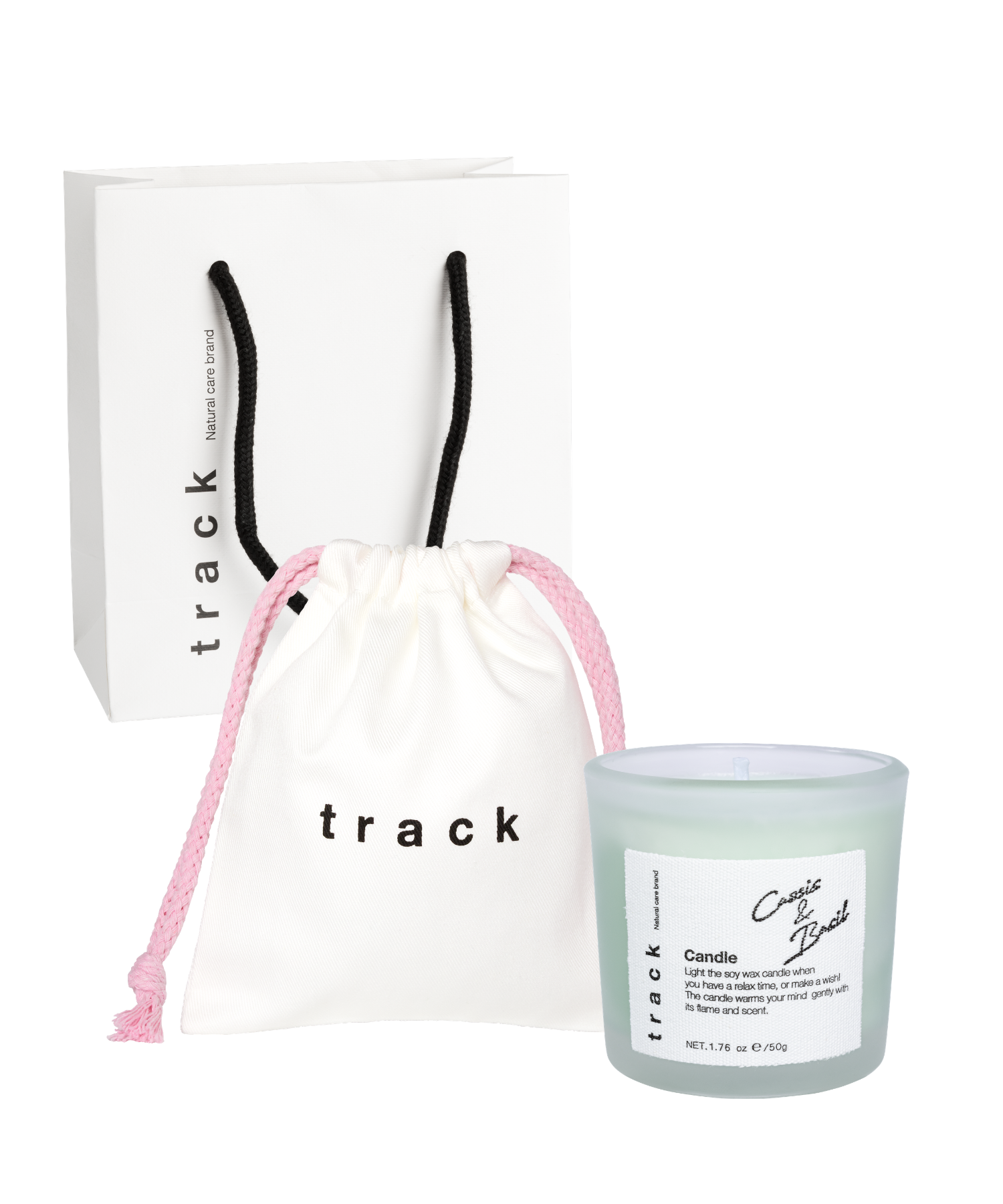 track White day set -Cassis & Basil-