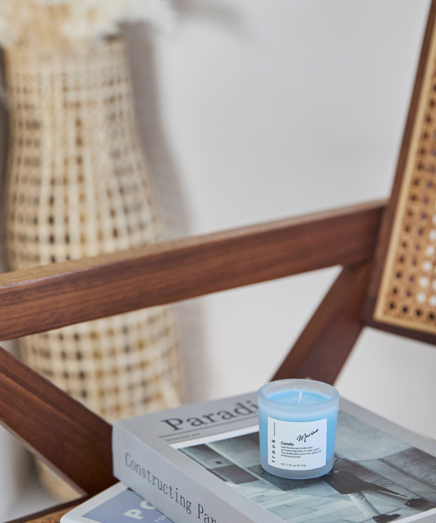 trackミニキャンドル|カシス & バジル