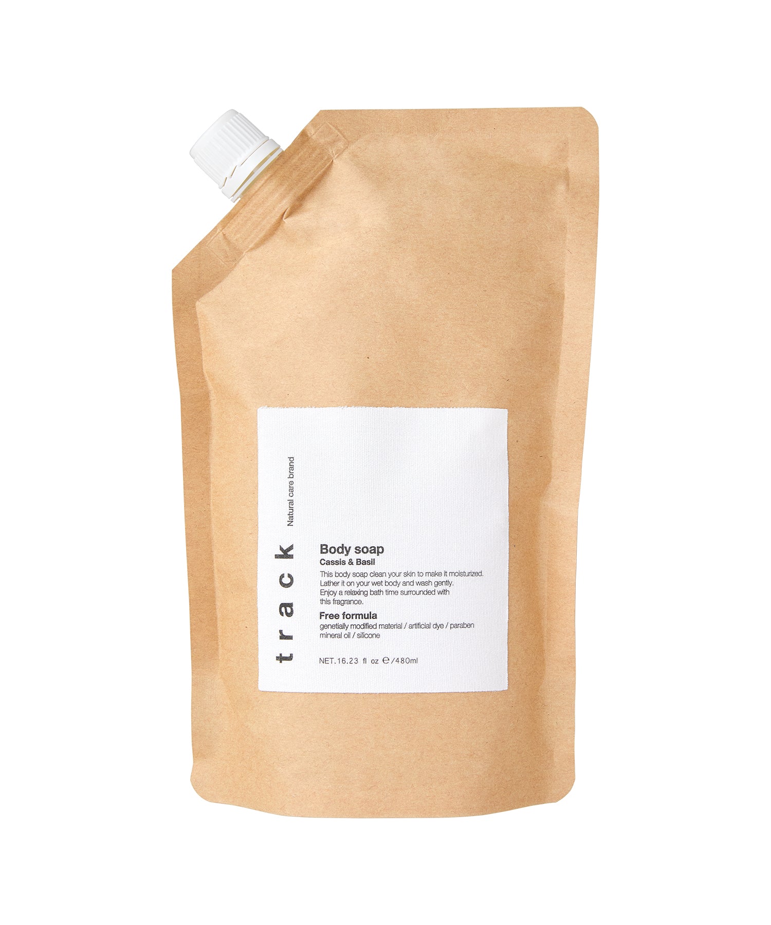 track ボディソープ リフィル|カシス & バジル