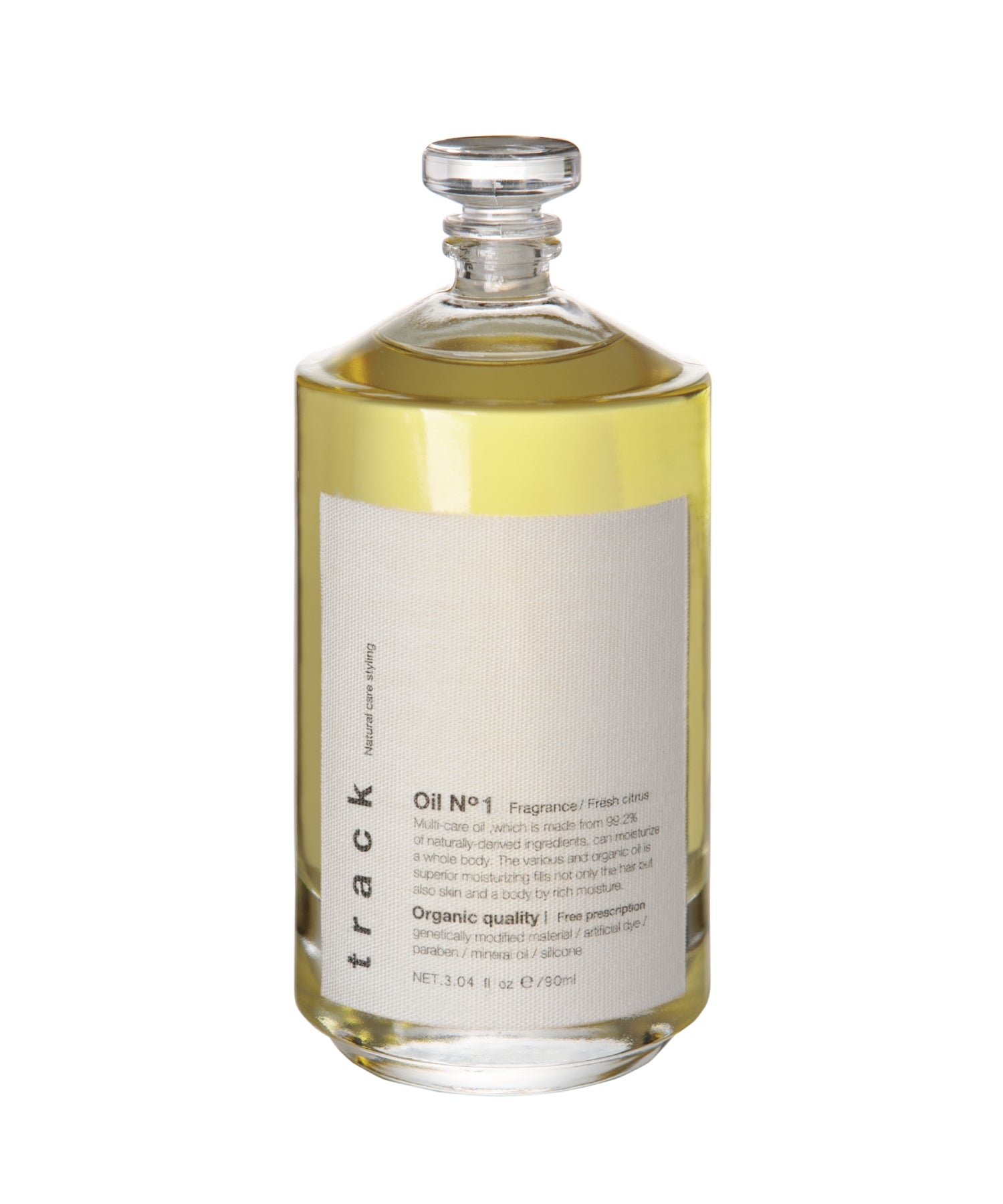 track オイル【スポイトタイプ】90ml|NO.1 フレッシュシトラス