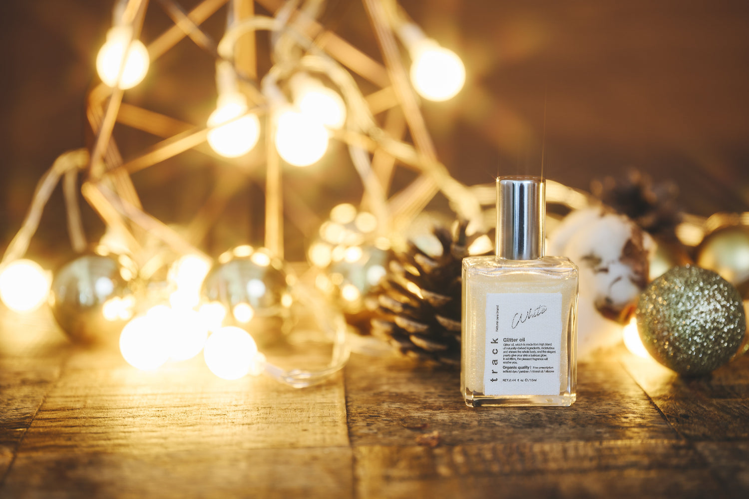 track Glitter oil White販売のお知らせ