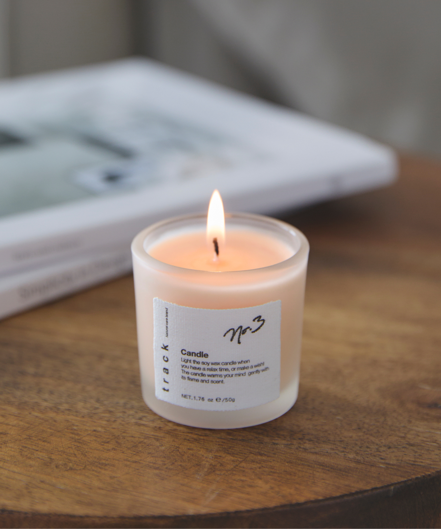 trackミニキャンドル｜ローズ