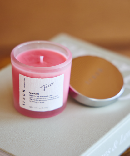 trackミニキャンドル｜ローズ