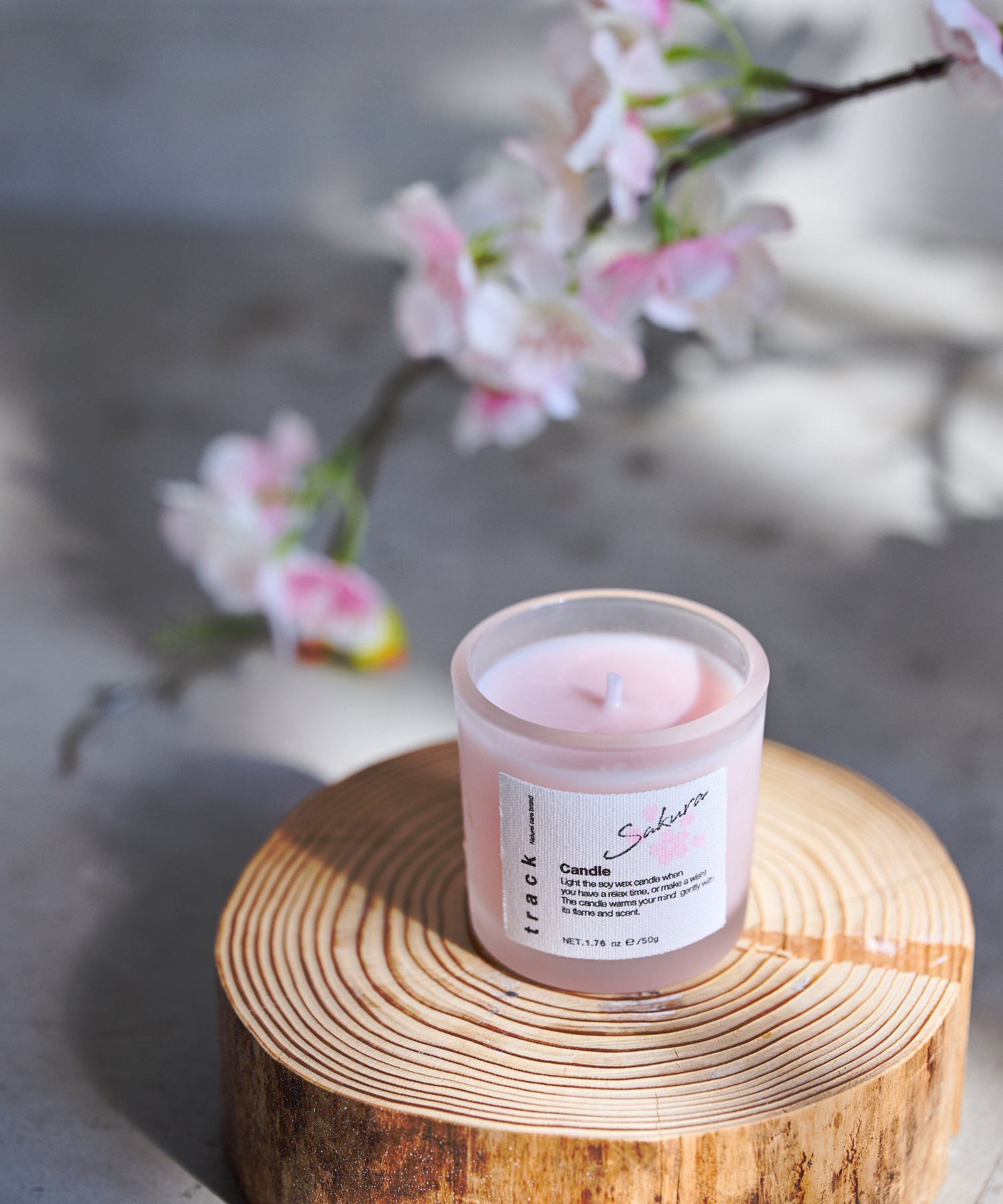 trackミニキャンドル｜サクラ