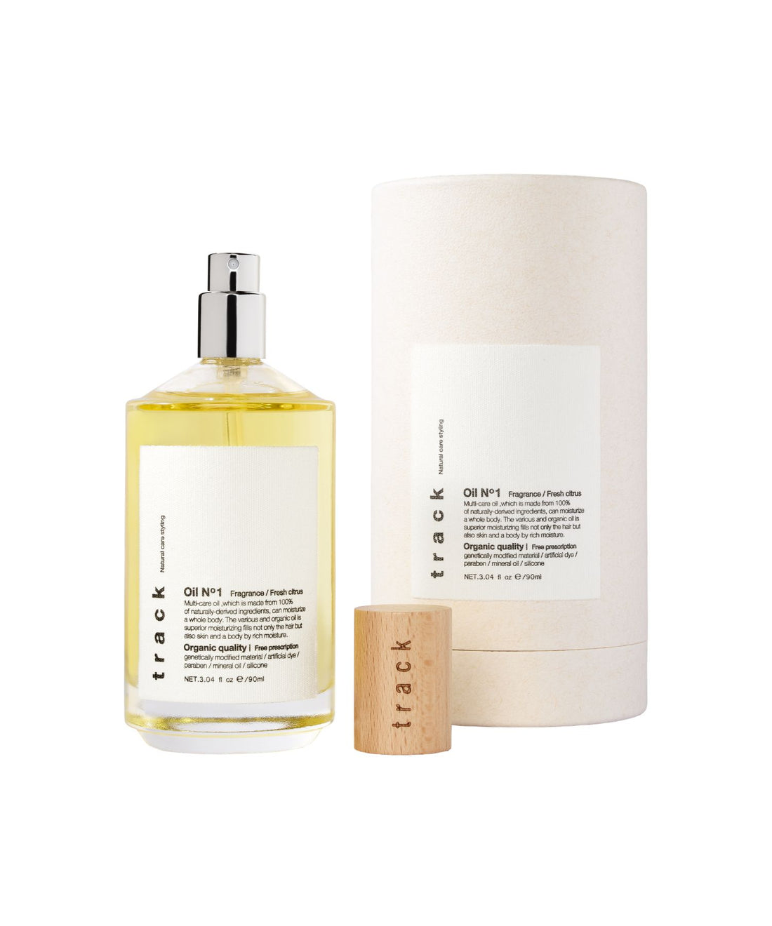 track オイル 90ml｜No.1 フレッシュシトラス