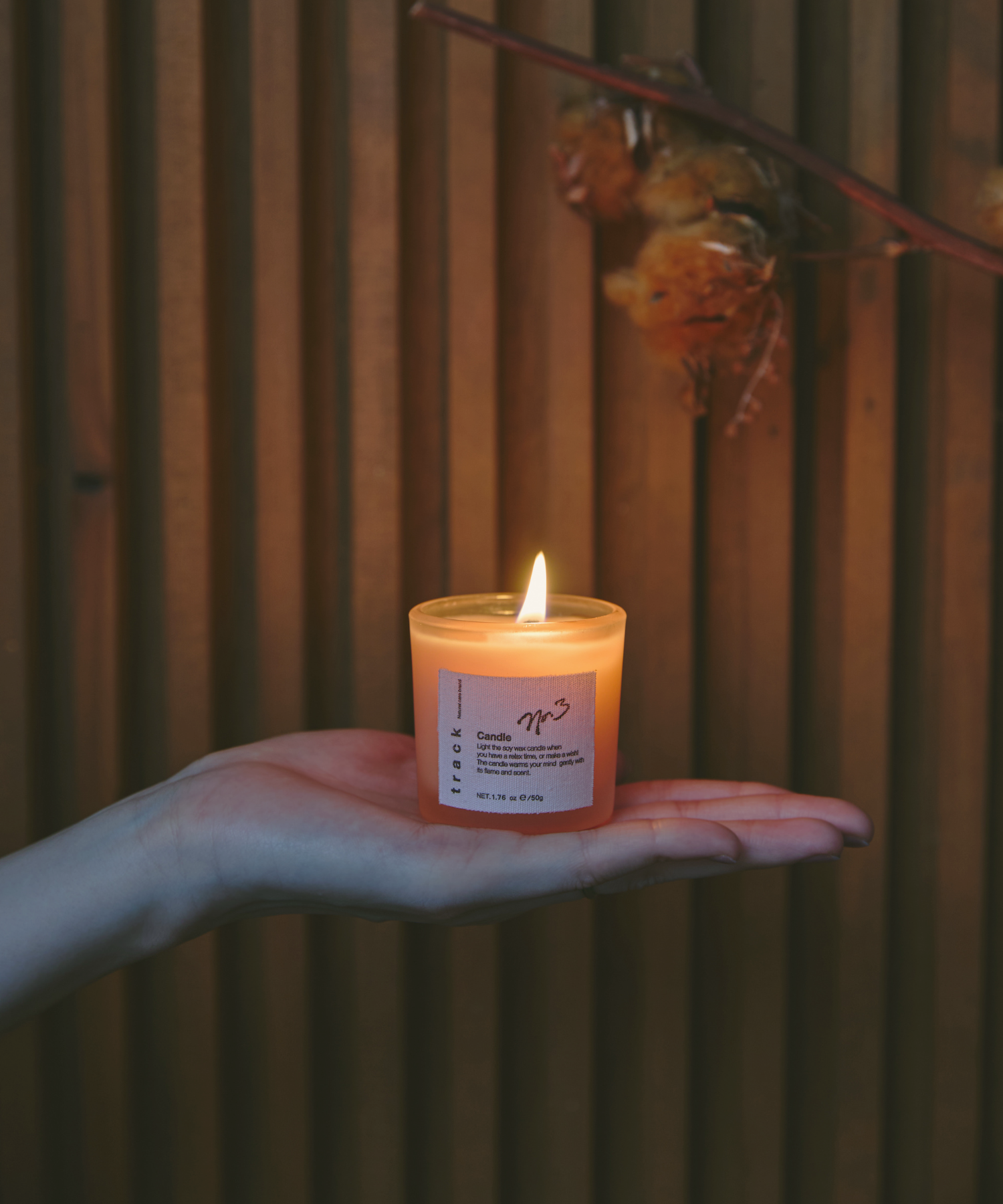 trackミニキャンドル｜サクラ